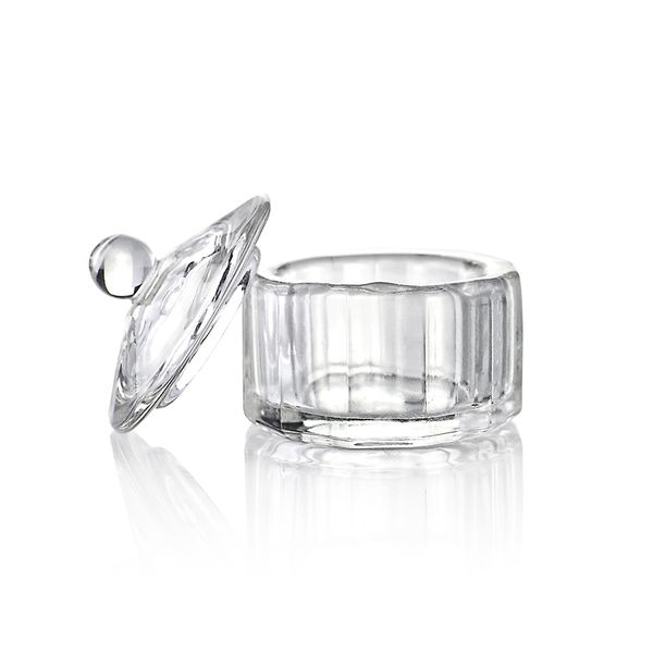 Acrylic Liquid Glass Dipping Dish With Lid