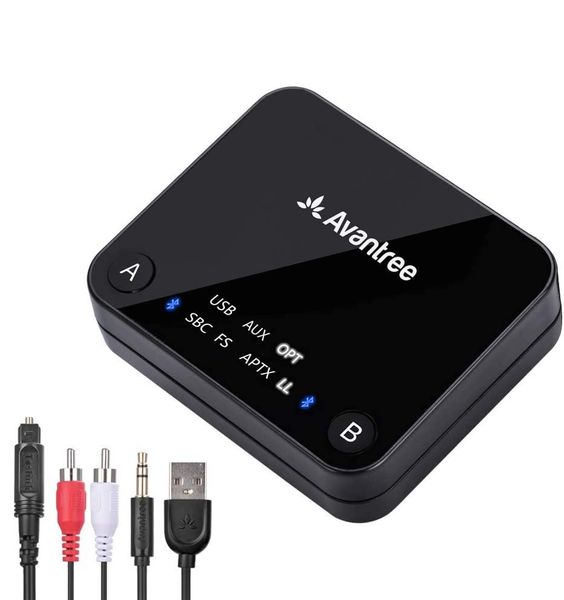 Avantree Audikast Plus Bluetooth 5.0 30 Meter Long Range Transmitter
