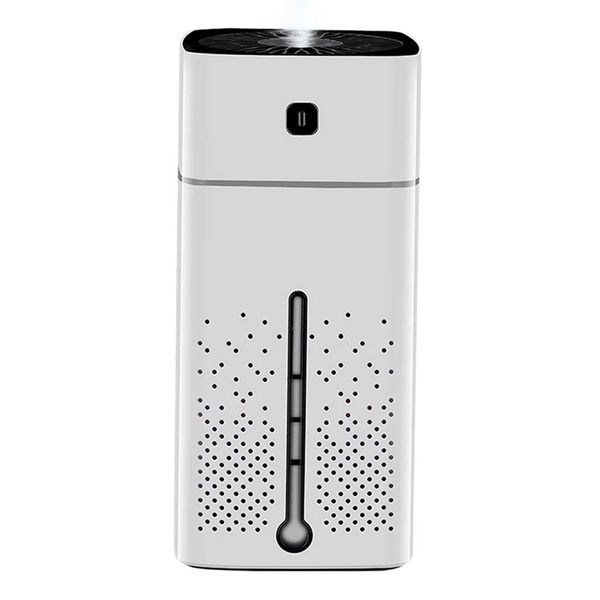 DHAO-1L LED Cool Mist Air Humidifier Aroma Oil Diffuser - White