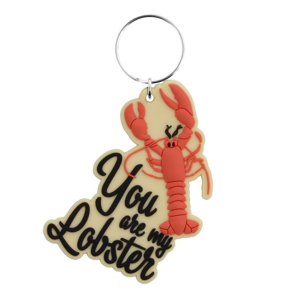 Friends (You are my Lobster) Rubber Keychain