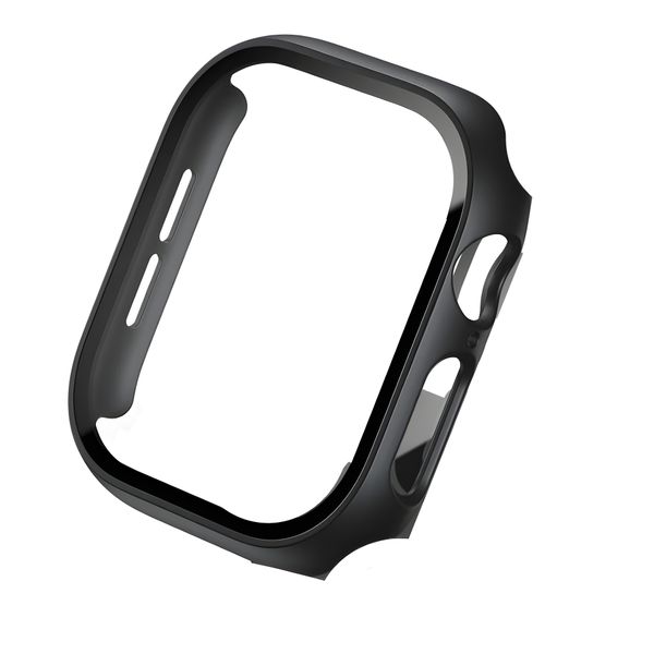 Watch Case with Tempered Glass Screen Protector Compatible with Apple- 41mm