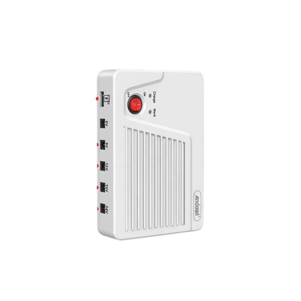 ElecTrek-15000mAh Mini DC UPS - Multi-Voltage Backup Power for WIFI Routers