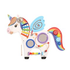 VIGA Wooden Wall Mount Unicorn Toy