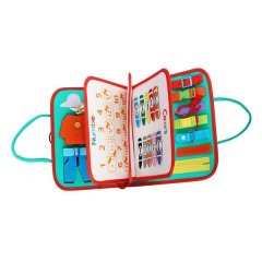 Preschool Toddler Learning Activity Book Busy Book for Kids - Multi Color