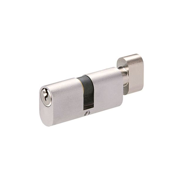 Jaguar Small Oval Knob Cylinder NP