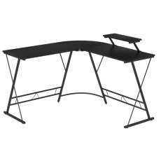 MUSKETEERS High Quality Corner Office Desk Shelf Workspace