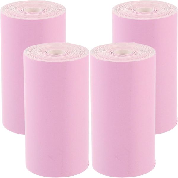 Thermal Printer Paper Rolls 4pcs 5.7 X 3 Inch Colored Receipt Paper Rolls