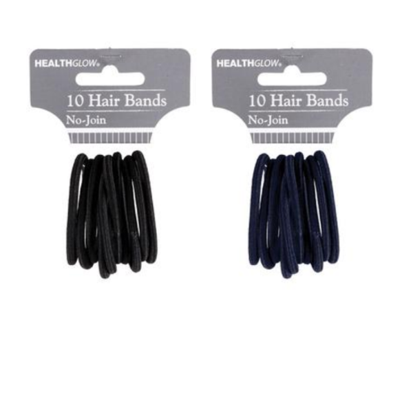 Health Glow - 20 Piece Hair Band Set - Pack of 4