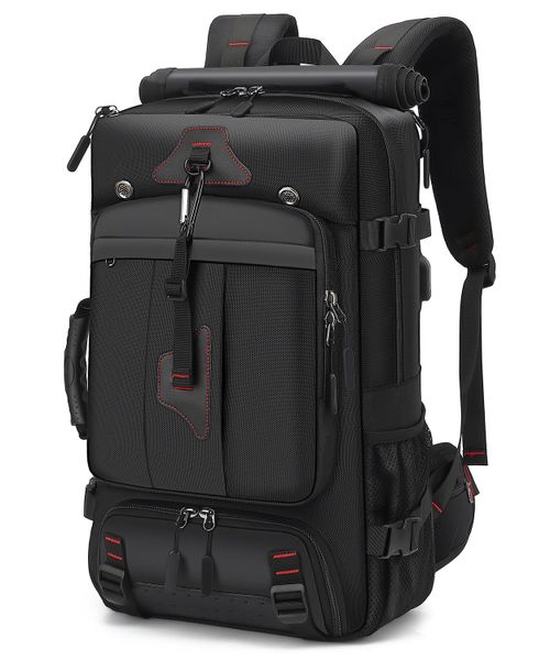 60L Multifunctional Casual Travel Backpack Waterproof Laptop Backpack