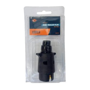 Trailer Plug Male Pvc 7Pin Mobi - 3 Pack