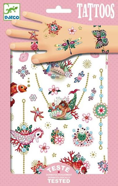 Djeco Tattoos Fiona's Jewels