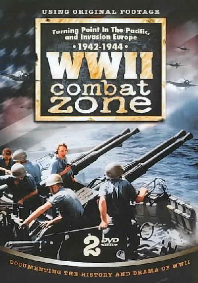 WWII Combat Zone, Turning Point Pacific Invasion Europe 1942-44 - (Region 1 Import DVD)