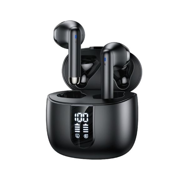 Wireless Earbuds - Bluetooth 5.3, TWS, Noise Cancelling Black