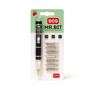 Sos MR Bit Pocket Screwdriver Black