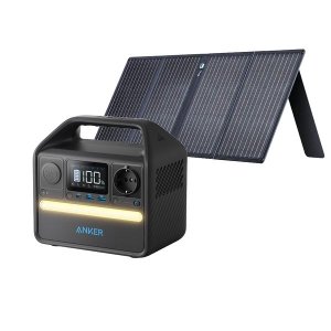 Anker PowerHouse 521 256Wh (Power Station + 100W Solar Panel) Bundle