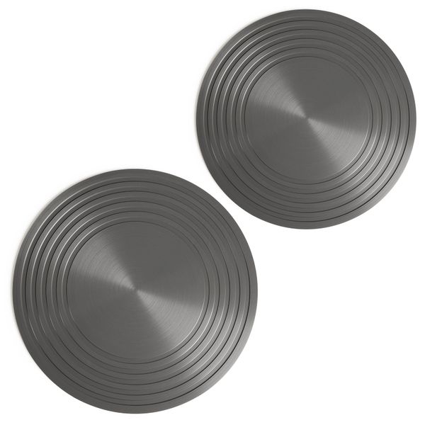 Chenshia 2 pcs Gas Heat Diffuser Conduction Defrosting Plate Stove Pan Set