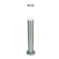 Stainless Steel - Plain Bollard - Satin Chrome - 3 Pack