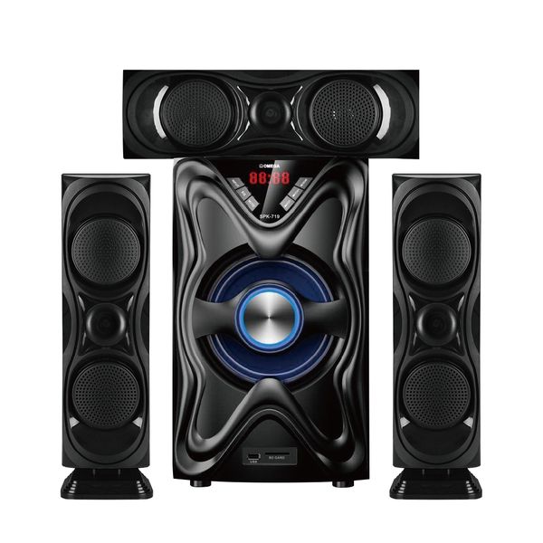 Omega 3.1CH Speaker System - Immersive Sound &amp; Strong Bass Output SPK-719