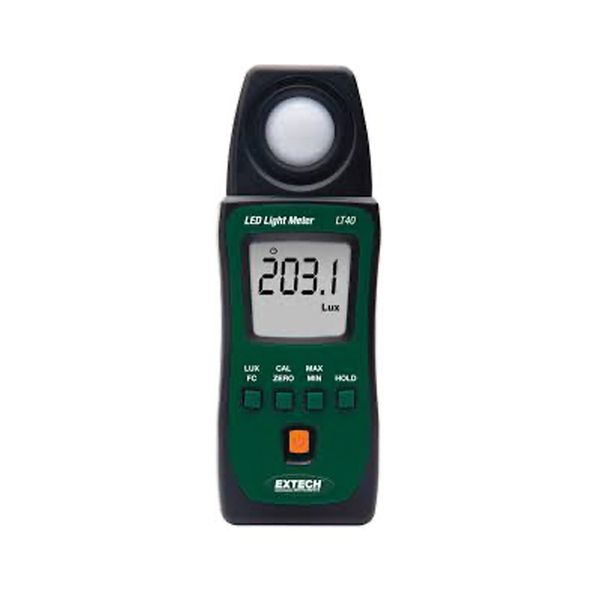 Extech LT40 LED Light Meter - Lux &amp; Foot Candle Measurement