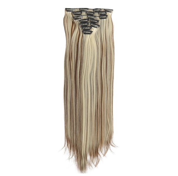 Gradual Color Curly Wig, Additional Hair Volume Invisible Synthetic Wig