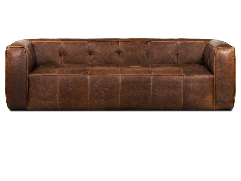 Figure It Out Tanned Buffalo Faux Leather - Brown