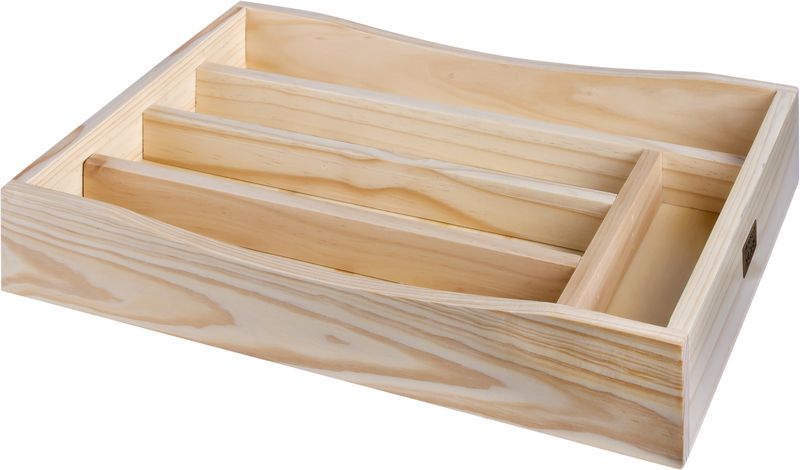House Of York - Pine Cutlery Tray