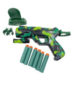 SWAT Equipment Super Toy Gun Set - Foam Dart Blaster with Target