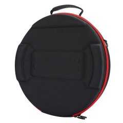 EVA Black Red Fitness Ring Storage Bag Messenger Portable Travel Handbag