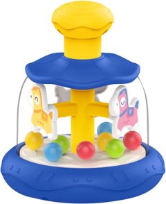 Kids' Carousel Rotating Push Toy
