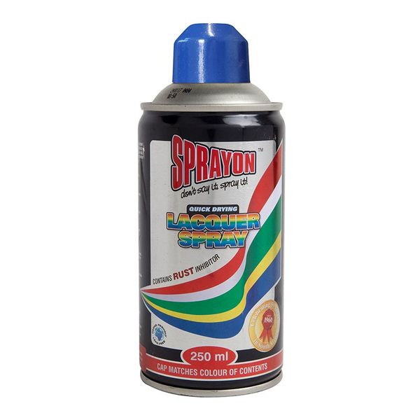 Bulk Pack x 4 Sprayon Spray Paint 250ml Electric Blue