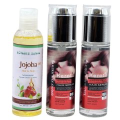 Keratin Hair Serum and Runako Sanaa Pure Jojoba Oil