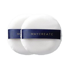 MAYCREATE High Bounce Loose Powder Puff Micro fiber- 2 Pack