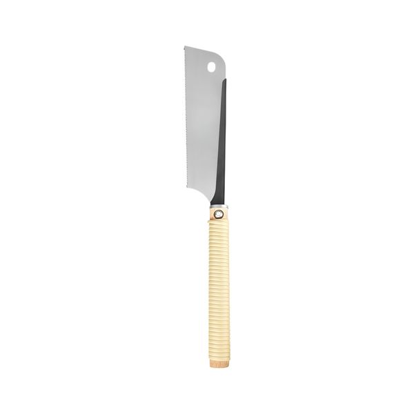 52.5cm Steel Pull Saw with Solid Wood Handle for Woodworking - Natural Wood