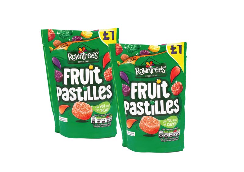 Rowntrees Fruit Pastilles - 2 Pack