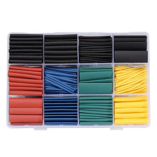 Heat Shrink Tubing 530 Pieces Elec Star