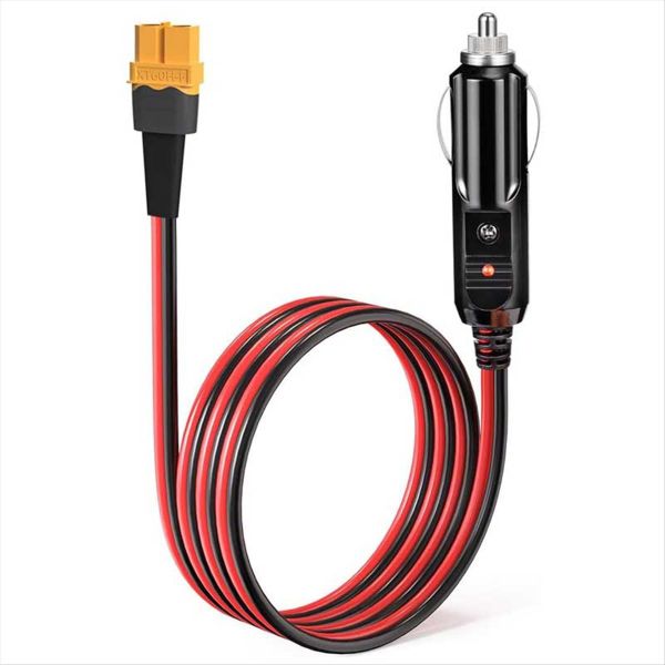 Car Cigarette Lighter To Xt60 12V 24V Charging Compatible with Universal