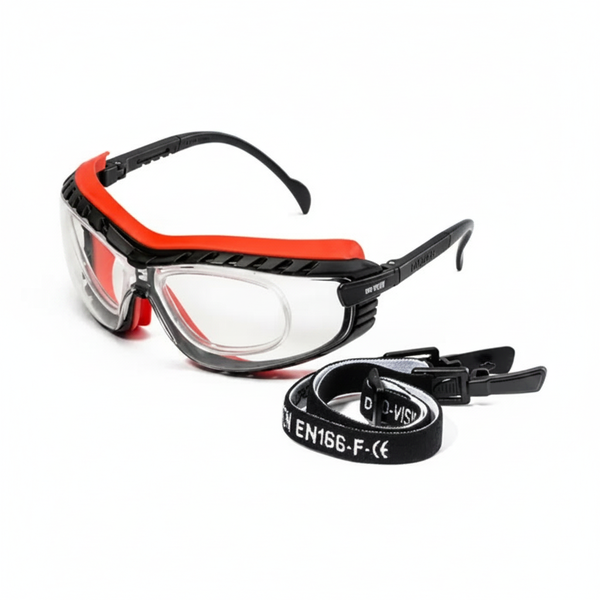 Clear Safety Goggles with Anti-Fog Lens for Industrial Use