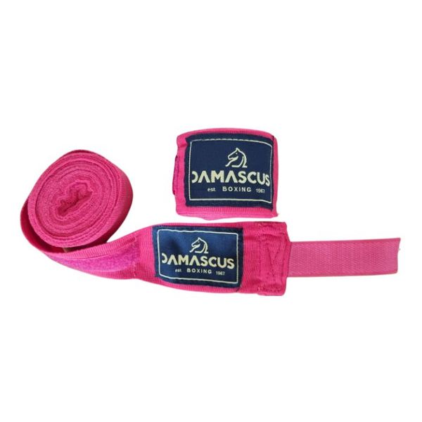 Damascus Boxing Cotton Hand Wraps 4.5m - White