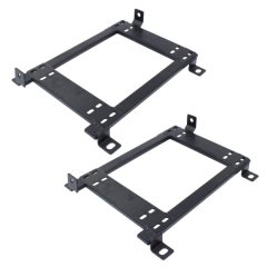 Racing Seat Brackets Compatible with BMW F20 1 Series - Set - Black