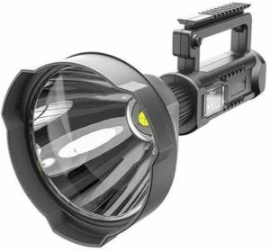 Long Range Super Bright Search Light LED USB Rechargeable Torch Powerful