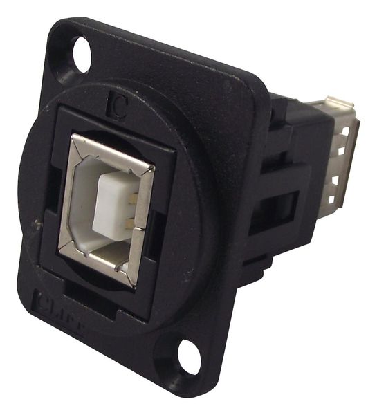 Cliff Electronic (CP30207N) USB Adapter, Countersunk Hole, USB 2.0, FT