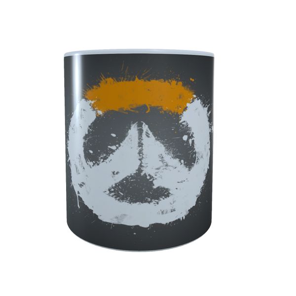 Overwatch Paint Splotch Logo - Overwatch Coffee Mug