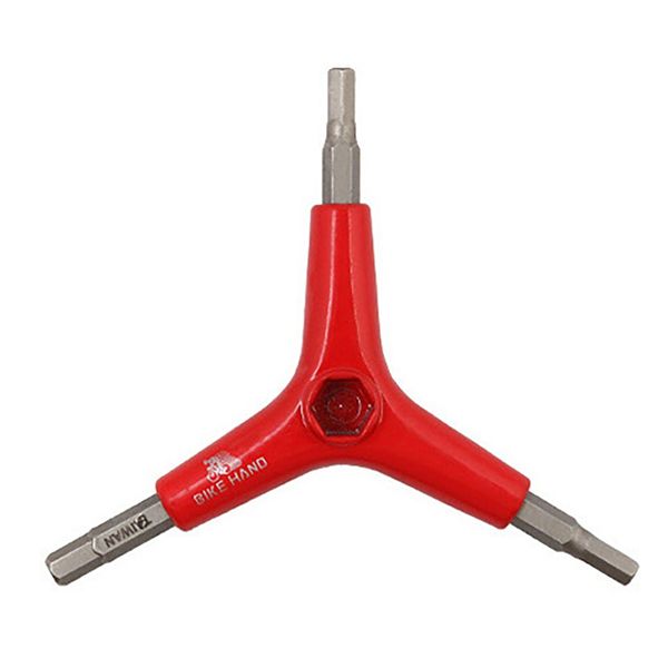 BIKE HAND Y Shape Bike Hex Wrench 3 Way Hex Tool Hex Wrench