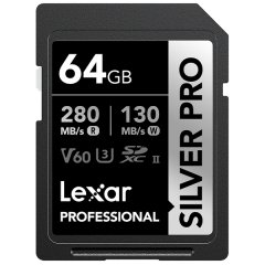 Lexar SD Silver PRO UHS-II 64GB
