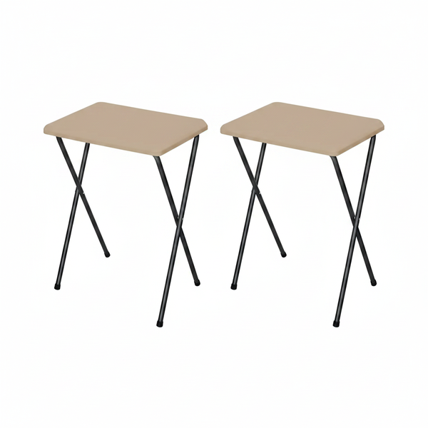 Steel Picnic Table 51.5 cm x 68 cm x 37 cm Portable - 2 Pack