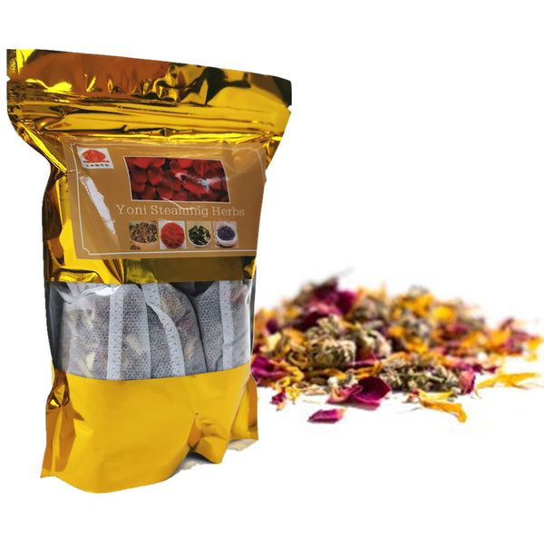 Yoni Steam Herbs Detox - 5 x Individually Packed Muslin Bags 16g - 80g/Pack