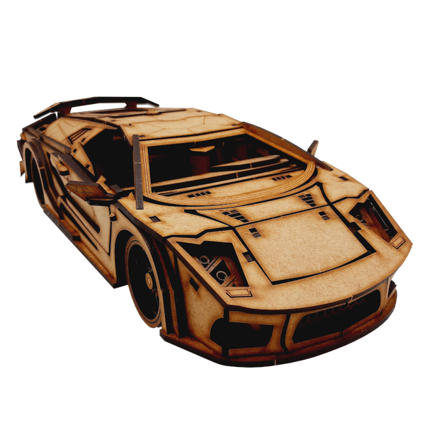 Lamborghini Murchielago Vehicle Car 3D Puzzle Wooden 3D Model kit