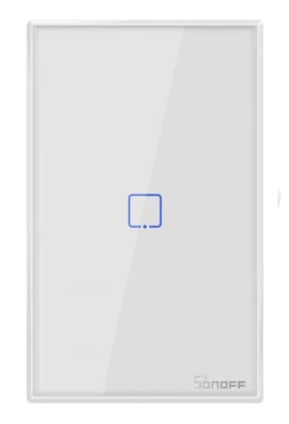 SONOFF T0US US Plug WiFi Touch Panel Switch - White 1 gang