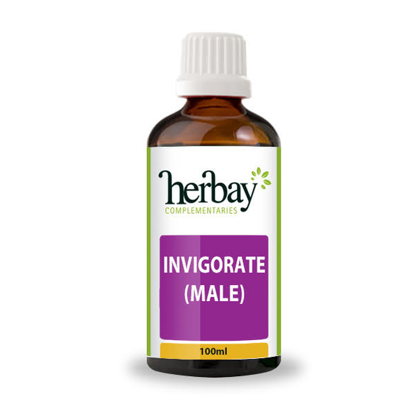 Herbay Libido Booster Herbal Drops - Natural Testosterone &amp; Stamina (100ml)