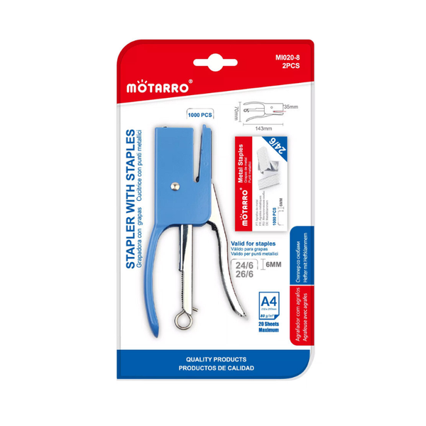 Motarro Stapler with Staples